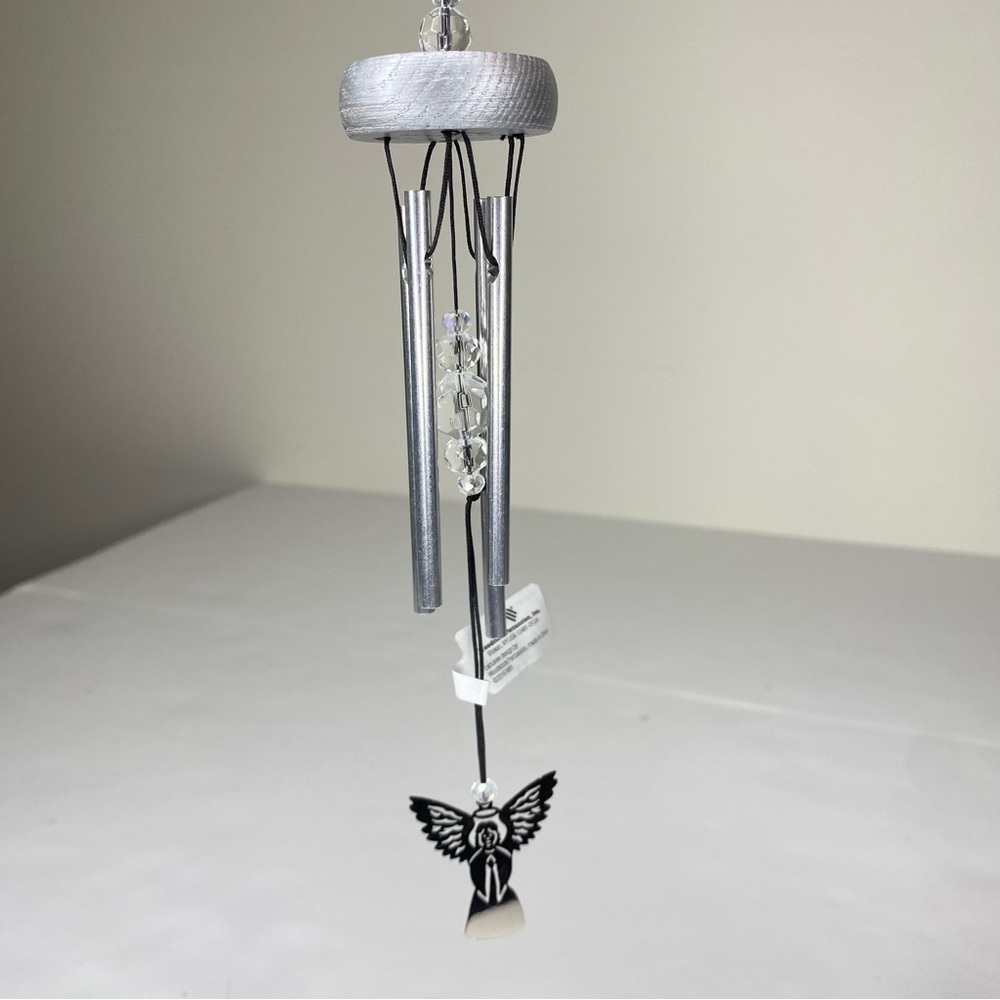 Woodstock Chimes Crystal Fantasy Angel Suncatcher Window Enchanted Decor Spirit